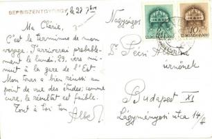 1941 Sepsiszentgyörgy, Sfantu Gheorghe; Református vártemplom / Calvinist castle church. photo