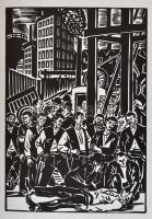 Frans Masereel: A város. 100 fametszet. Bp., 1961, Magyar Helikon, 14+2 p.+100 t.+ 2 p. Kiadói egész...