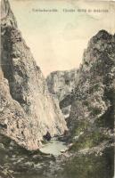 1913 Tordai-hasadék, Cheile Turzii; Tündér fürdő és óriás fala / Turda gorge (fa)