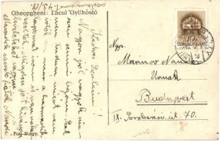 1940 Gyergyószentmiklós, Gheorgheni; Gyilkos tó / Lacul Rosu / lake. Foto Nagy