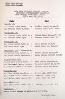 1928-1992 Pogány Frigyes (1915-?) ökölvívó bíró hagyatéka, közte számos igazolvány, közte játékvezet...