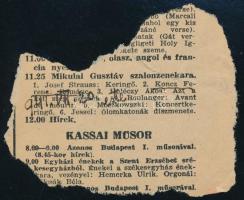 1943 Emléklap c. fényképes igazolvány tartalékos katona részére, a hordható kitüntetések megnevezésé...