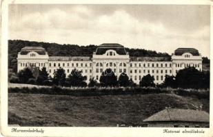 Marosvásárhely, Targu Mures; Katonai alreáliskola / military school (kopott sarkak / worn corners)