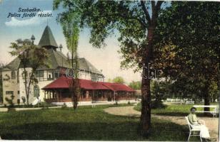 Palics, Palic (Szabadka, Subotica); fürdő. Kiadja Lipsitz / bathing hall, spa house (EK)