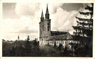 Zombor, Sombor; Karmelita templom és rendház. Kiadja Schlotzer József / Carmelite church and monastery (fa)
