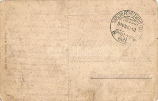 1916 Kolomyja, Kolomea; Koszary obr. kraj. 36 pulku. Nakl. Zimbler / Kaserne des K. K. Landw. Inft. ...