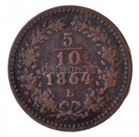 1864B 5/10kr Cu T:2-
Adamo M3
