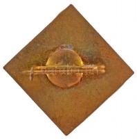 DN "Mátra Múzeum Baráti Köre Gyöngyös" zománcozott fém jelvény (31mm) T:2