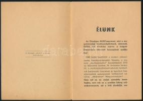 1945 Élünk a Munkaszolgálatosok szervezetének kiadványa 8p