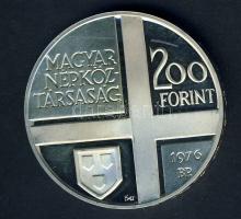 1976. 200Ft Ag "Szinyei" T:PP Csak 5000db!