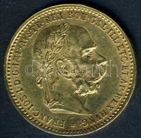 Ausztria 1896. 10K Au 3,387g T:2