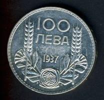 Bulgária 1937. 100L Ag T:2/3