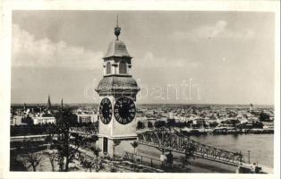 Újvidék, Novi Sad; Látkép, híd, kiadja Hartija / general view, bridge