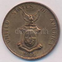 Fülöp-szigetek / Amerikai Egyesült Államok Közigazgatás 1944S 1c Br T:2
Philippines / United States...