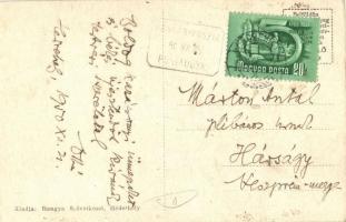 Hedrehely, Római katolikus kápolna, Református templom, utcakép, Földműves szövetkezet üzlete, kocsm...