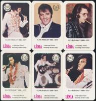 1985 Elvis Presley 12 db kártyanaptár. Hónapos naptárak! / Monthy calendars