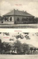 1911 Kübekháza, Állami óvoda, Községháza. Kiadja Pártos Sándor