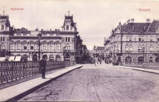 Szeged, Rudolf tér, Fehn Gyula üzlete, Pető Ernő kiadása