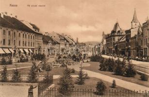 Kosice, Main street, Kassa, Fő utca, kiadja László Béla