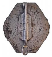 Németország DN "Rókatorony Társaság 1861" fém jelvény, hátoldalán "Wernstein Jena&quo...