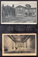 91 db RÉGI történelmi magyar képeslap és fotó albumban. Több érdekes, jobb lap ritka településekről ...