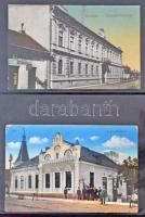 91 db RÉGI történelmi magyar képeslap és fotó albumban. Több érdekes, jobb lap ritka településekről ...