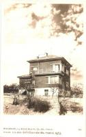 1932 Budapest XII. Orbánhegy, Zulejka utca 12. számú villa. Gaal Lajos építészmérnök terve