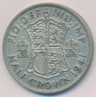 Nagy-Britannia 1941. 1/2C Ag "VI. György" T:2
Great Britain 1941. 1/2 Crown Ag "Geor...