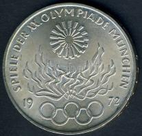 NSZK 1972G 10M Ag "Olimpia-Láng" T:BU