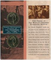 Ausztrália 1997. 1D Ni-Al-Cu "Sir Charles Kingsford Smith" + 1997C 1D Ni-Al-Cu "Sir C...