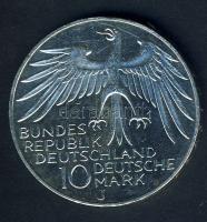 NSZK 1972J 10M Ag "Olimpia-Stadion" T:BU