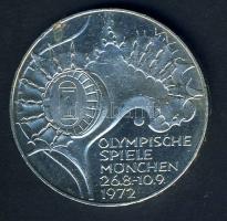 NSZK 1972J 10M Ag "Olimpia-Stadion" T:BU