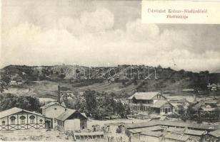 1908 Kolozs, Cojocna; Sósfürdő látképe / salt bath, spa