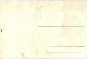 Gradisca, Gradiska (Küstenland); Via del Mercato / street, shops, cyclist (vágott / cut)