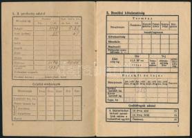 1953 Kulák beadási könyve és helyi tanács elé idézése