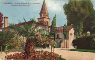 Abbazia, Antica Abbazia di S. Giacomo / church (kopott sarkak / worn corners)