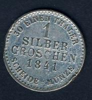 Német Államok/Hessen-Kassel 1841. 1Gr Ag T:3 ph.
