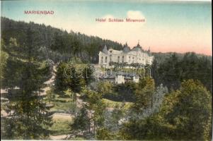 Marianske Lazne, Marienbad; Hotel Schloss Miramonti / hotel (EK)
