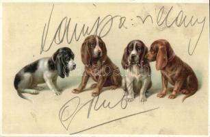 Dogs, M. M. No. 1123. litho