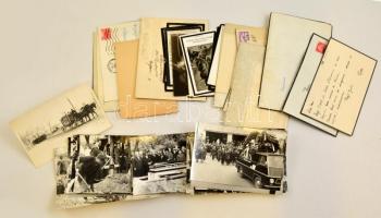 Kis doboznyi temetési fotó és gyászjelentés különböző időszakokból