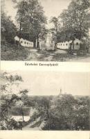Csonoplya, Tschonopel, Conoplja; Kálvária, látkép, templom / calvary, general view, church