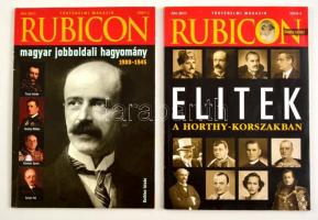 2007-2009 Rubicon, 2007/4-5. sz. Elitek a Horthy-korszakban, 2009/1-2. sz. Magyar jobboldali hagyomány. 1900-1945.