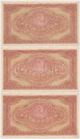 1920. 2K "2aa" (5x) sorszámkövetők (3+2) T:II,II-