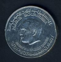 Tunézia 1976. 5D Ag "20. Függetlenségi évforduló" T:2 ph
