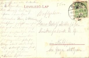 1910 Győr, Attila utca, Káldy Lajos építési irodája. 57. (EK)