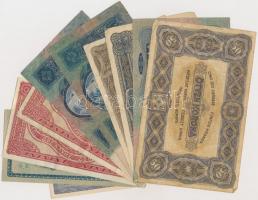 1913-1920. 10db-os vegyes korona bankjegy tétel T:II,III