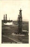 Zistersdorf, Oelfeld / oil field, oil plant. Verlag J. Besserts Nfg. Fr. Binder
