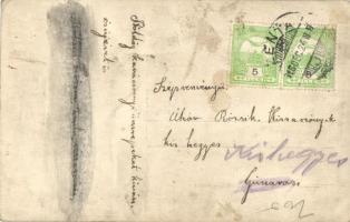 1916 Kellemes Karácsonyi ünnepeket! /  WWI K.u.K. military christmas greeting card, photo (EK)