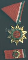 1970 Felszabadulási Jubileumi emlékérem és adományozó okírata