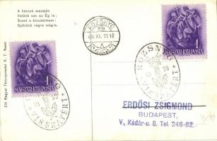 'Húsvéti üdvözlet!' / wounded soldier, Jesus Christ, WWI K. u. K. military postcard + ...